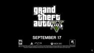 Grand Theft Auto 5’s rating in its official trailer video from 2013. (Image via Rockstar Games)